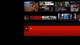 What Tigermuaythai.com website looked like in 2018 (6 years ago)