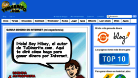 What Tudinerito.com website looked like in 2018 (6 years ago)
