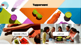What Tupperware.com.au website looked like in 2018 (6 years ago)