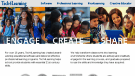 What Tech4learning.com website looked like in 2018 (6 years ago)
