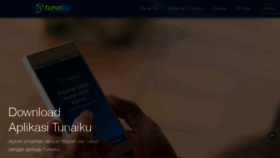 What Tunaiku.com website looked like in 2018 (6 years ago)