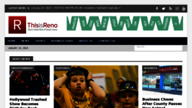 What Thisisreno.com website looked like in 2018 (6 years ago)