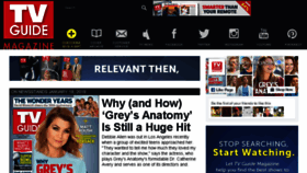 What Tvguidemagazine.com website looked like in 2018 (6 years ago)