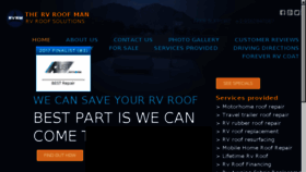 What Thervroofman.com website looked like in 2018 (6 years ago)