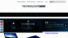 What Technologycore.com.au website looked like in 2018 (6 years ago)