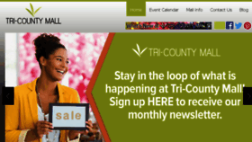 What Tricountymall.com website looked like in 2018 (6 years ago)