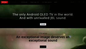 What Tcl.eu website looked like in 2018 (6 years ago)