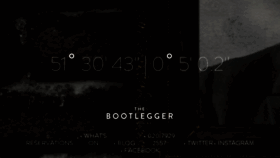 What Thebootlegger.co.uk website looked like in 2018 (6 years ago)