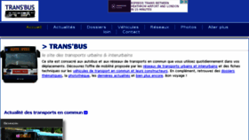 What Transbus.org website looked like in 2018 (6 years ago)