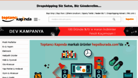 What Toptancikapinda.com website looked like in 2018 (6 years ago)