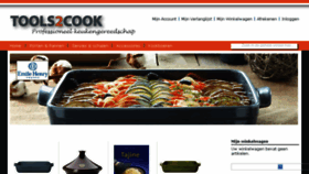 What Tools2cook.com website looked like in 2018 (6 years ago)