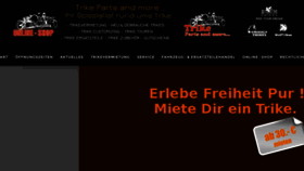 What Trike-parts-more.de website looked like in 2018 (6 years ago)
