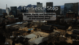 What Theseoulstop.com website looked like in 2018 (6 years ago)
