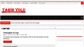 What Tarihyolu.com website looked like in 2018 (6 years ago)