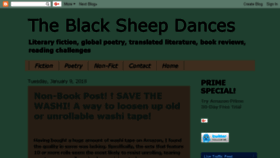 What Theblacksheepdances.com website looked like in 2018 (6 years ago)