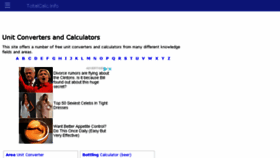 What Totalcalc.info website looked like in 2018 (6 years ago)