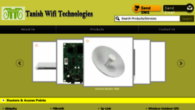 What Tanishwifi.com website looked like in 2018 (6 years ago)