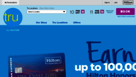 What Trubyhilton.com website looked like in 2018 (6 years ago)