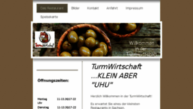 What Turmwirtschaft.de website looked like in 2018 (6 years ago)