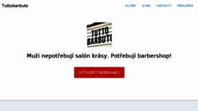 What Tuttobarbuto.reservio.com website looked like in 2018 (7 years ago)