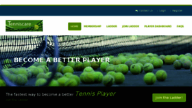 What Tenniscare.com website looked like in 2018 (6 years ago)