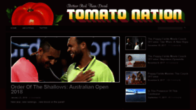 What Tomatonation.com website looked like in 2018 (6 years ago)