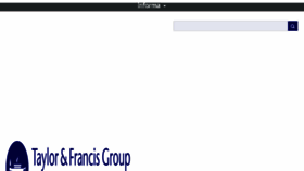 What Taylorandfrancisgroup.com website looked like in 2018 (6 years ago)