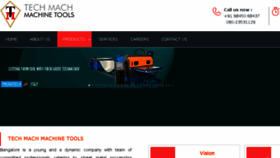 What Techmach.in website looked like in 2018 (6 years ago)