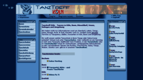 What Tanztreff-koeln.de website looked like in 2018 (6 years ago)