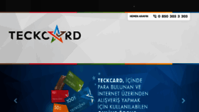 What Teckcard.com website looked like in 2018 (6 years ago)