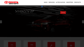 What Toyotaaeropuerto.com.mx website looked like in 2018 (6 years ago)