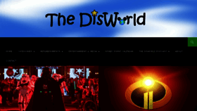 What Thedisworld.com website looked like in 2018 (6 years ago)