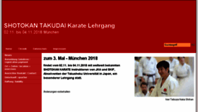 What Takudai.eu website looked like in 2018 (6 years ago)