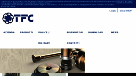 What Tfc.it website looked like in 2018 (6 years ago)