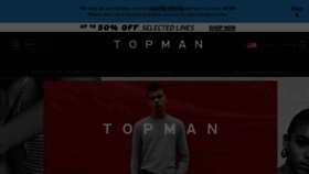 What Topman.com website looked like in 2018 (7 years ago)