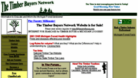 What Timberbuyer.net website looked like in 2018 (6 years ago)