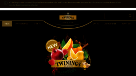What Twinings.no website looked like in 2018 (6 years ago)