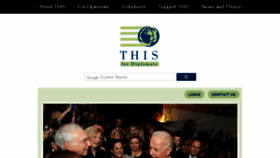 What Thisfordiplomats.org website looked like in 2018 (6 years ago)