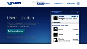 What Trillian-team.de website looked like in 2018 (6 years ago)