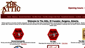 What Theattic-almeria.com website looked like in 2018 (6 years ago)