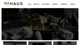 What Thefithaus.com website looked like in 2018 (6 years ago)