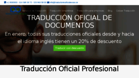 What Traductoresoficialessas.co website looked like in 2018 (6 years ago)