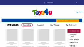 What Toys4u.com website looked like in 2018 (6 years ago)