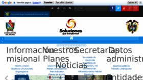 What Tolima.gov.co website looked like in 2018 (6 years ago)