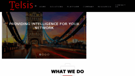 What Telsis.com website looked like in 2018 (7 years ago)