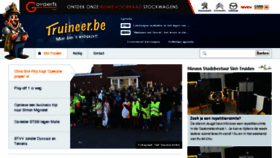What Truineer.be website looked like in 2018 (6 years ago)