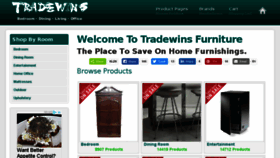 What Tradewins-furniture.com website looked like in 2018 (6 years ago)