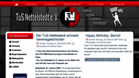 What Tus-nettelstedt.de website looked like in 2018 (6 years ago)
