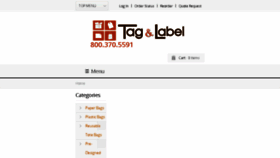 What Tagandlabel.com website looked like in 2018 (6 years ago)