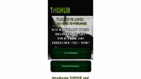 What Trillhub.net website looked like in 2018 (6 years ago)
